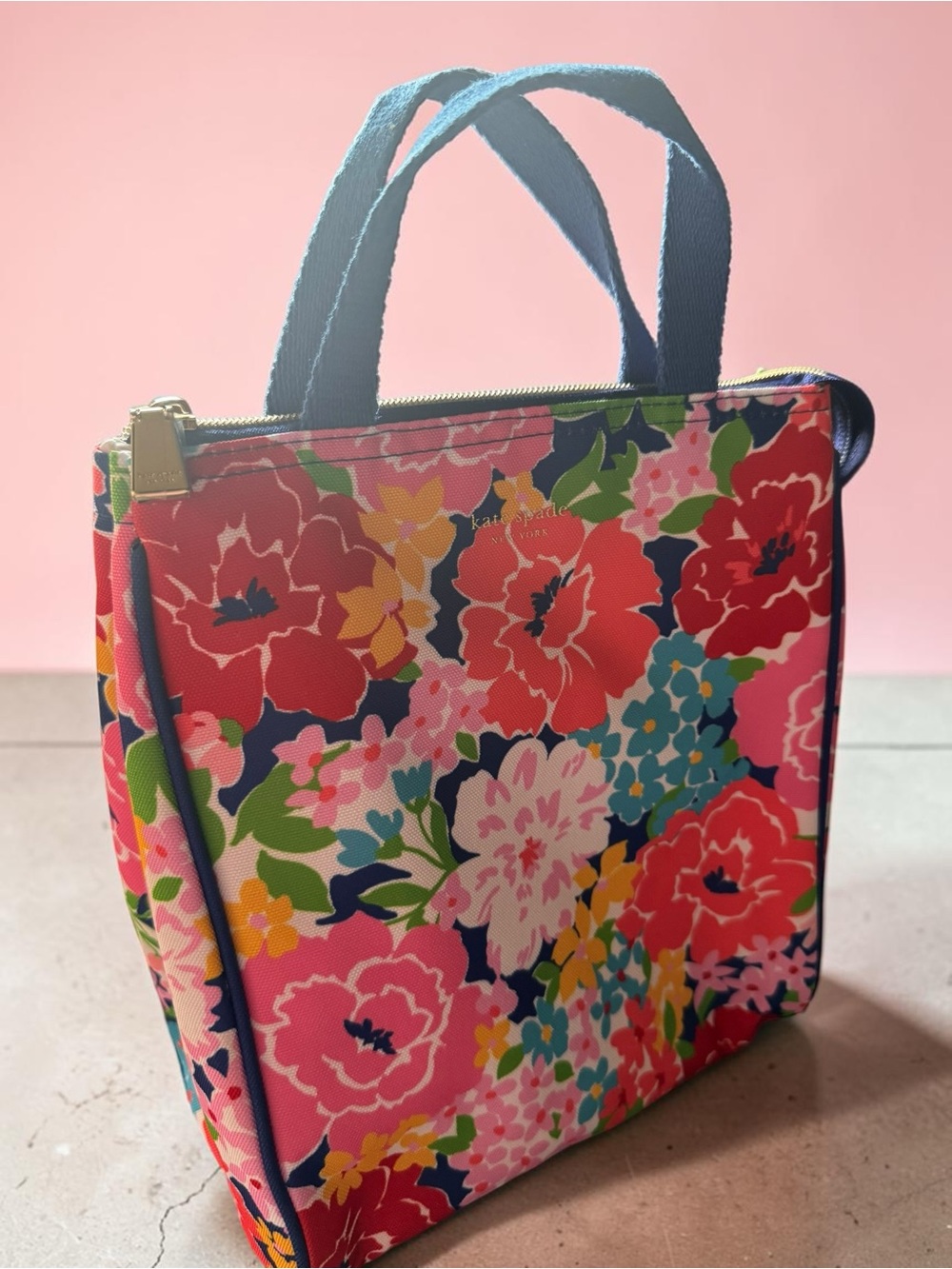 NEW!Kate Spade Lunch Bag in Sunset Blooms π₯³π₯³ββ - Picture 2 of 6